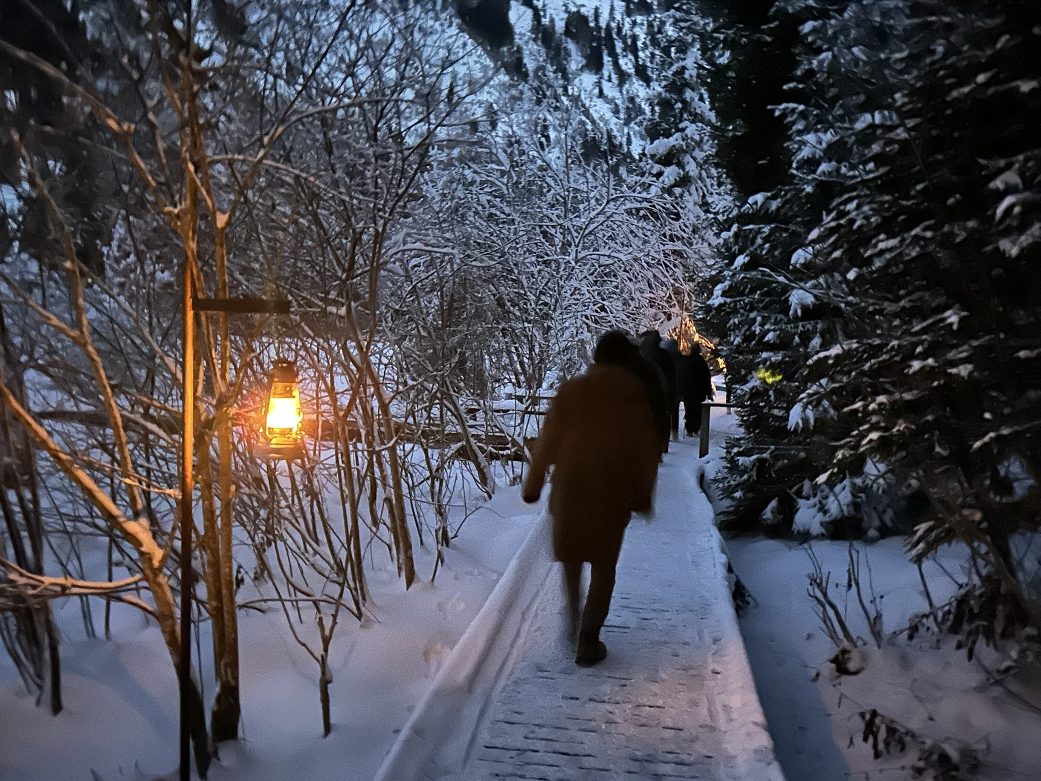 Klanghaus Abendlicht